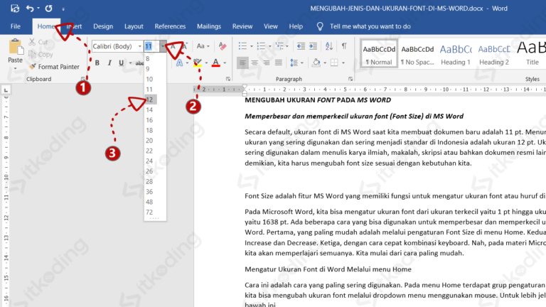 7 Cara Mudah Mengubah Ukuran Tulisan di Word 2016 Ternyata Bisa Ungkap Karaktermu, Wajib Tahu Sebelum Terlambat