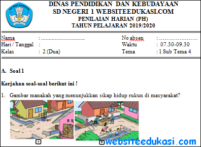 7 Rahasia Contoh Soal Kelas 2 Tema 1 Sub Tema 4 yang Wajib Diketahui Sebelum Ujian!