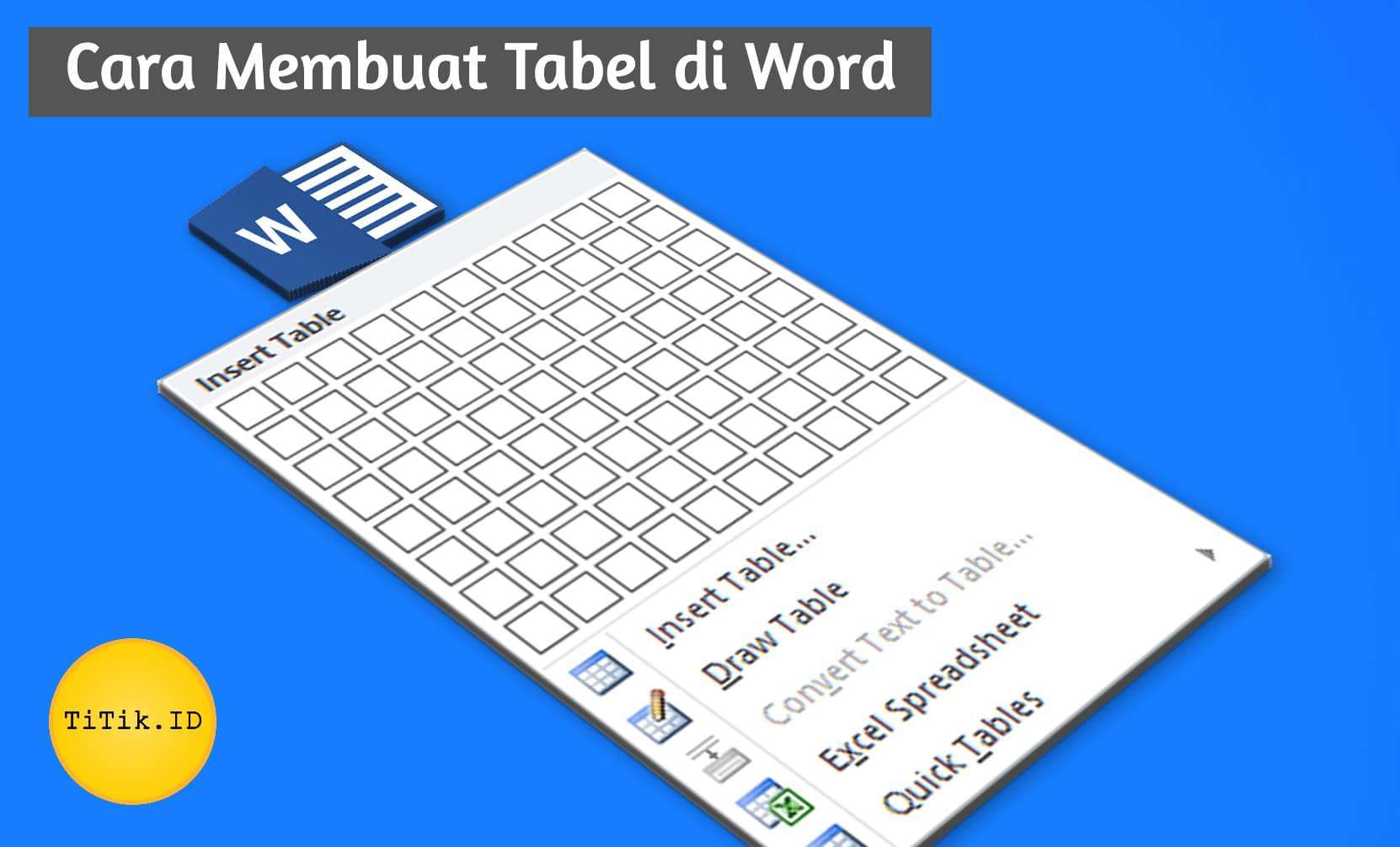 Menguasai Seni Membuat Tabel Stabil di Microsoft Word Panduan Lengkap
