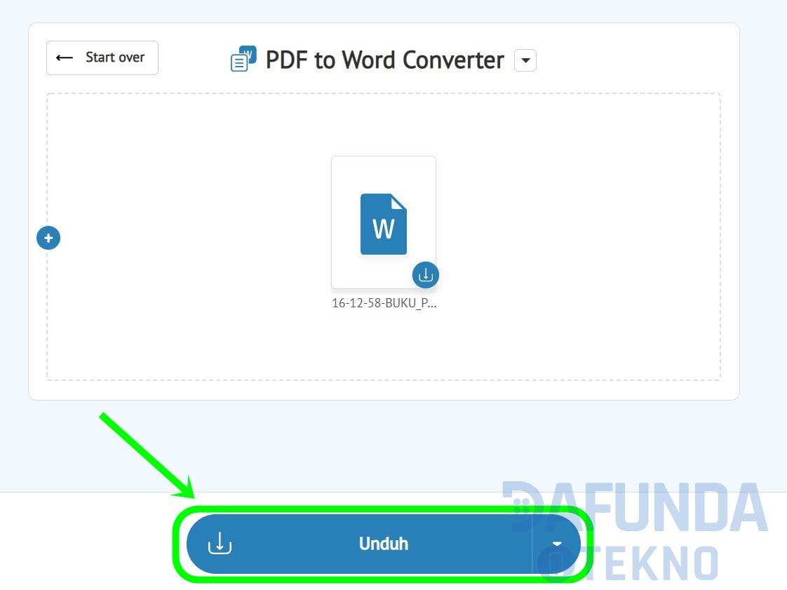 Cara Mengubah File PDF ke Word dengan Mudah - Dafunda
