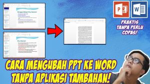 Cara Mudah Download Perubah Power Point ke Word Tanpa Ribet, 3 Langkah Langsung Jadi