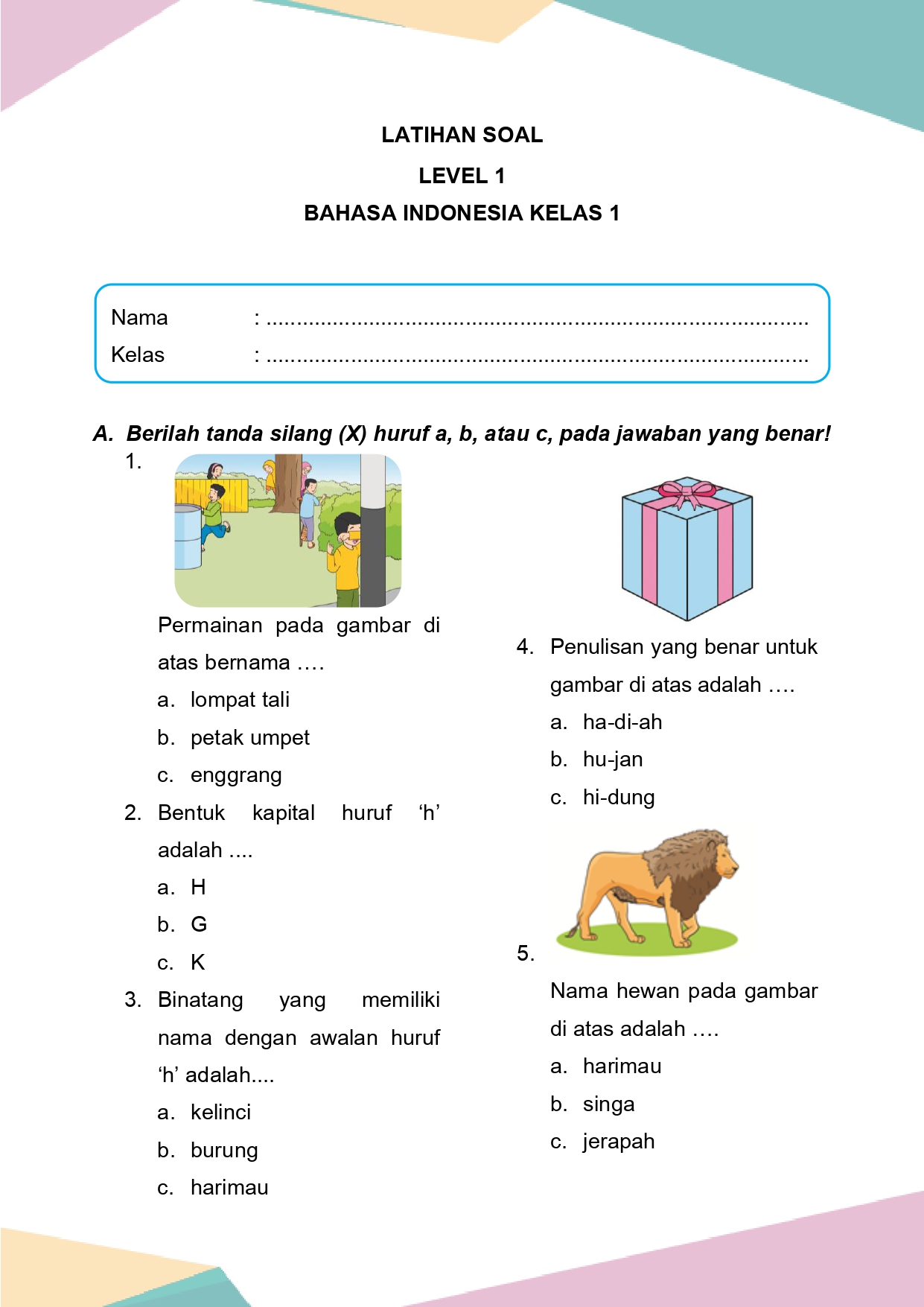 Contoh Soal Bahasa Indonesia Kela 1 SD yang Sering Muncul di Ujian, Ternyata Ini 7 Trik Jitu agar Anak Cepat Paham