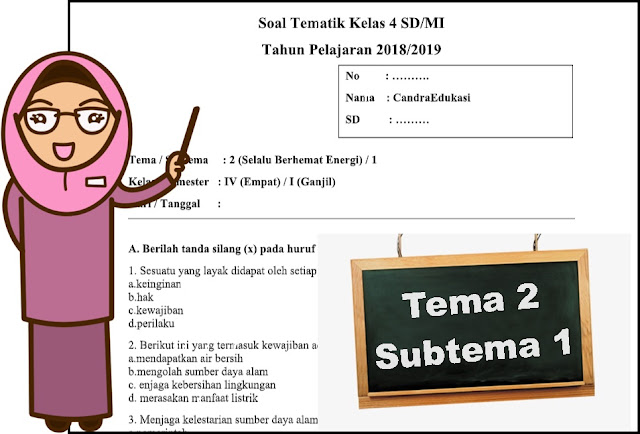 Contoh Soal Tema 2 Subtema 1 Kelas 4 SD yang Wajib Dikuasai Sebelum Ulangan Harian 2026