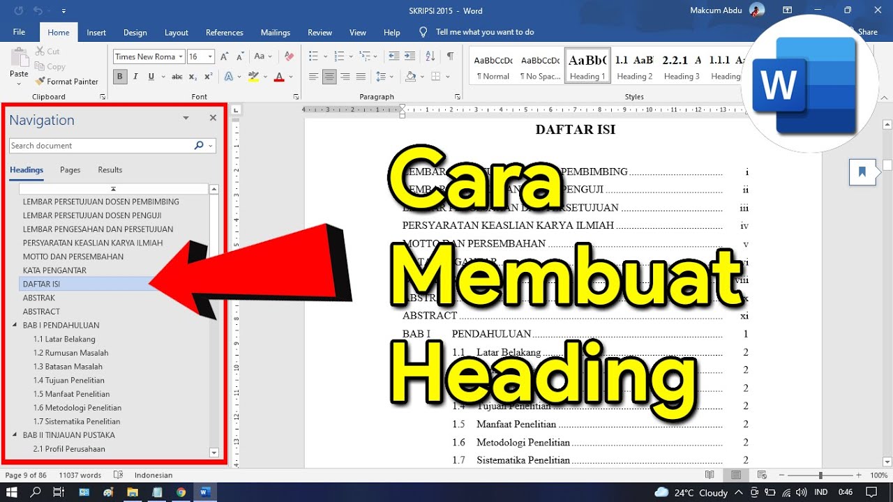 Rahasia Mengubah Urutan Heading Otomatis Word dalam 5 Langkah Cepat Sebelum Dokumen Rusak