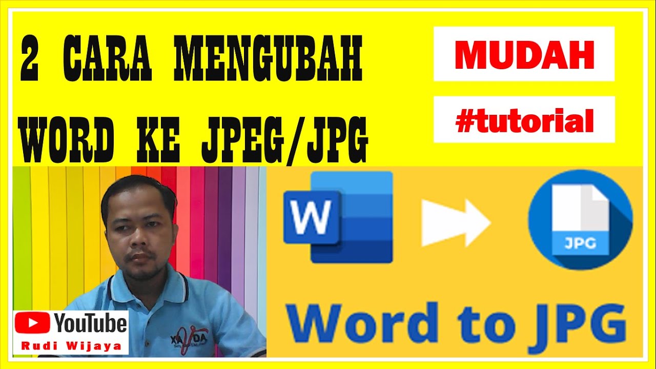Ternyata Begini Cara Paling Mudah Mengubah Ukuran Word ke JPG Tanpa Ribet di Tahun 2026