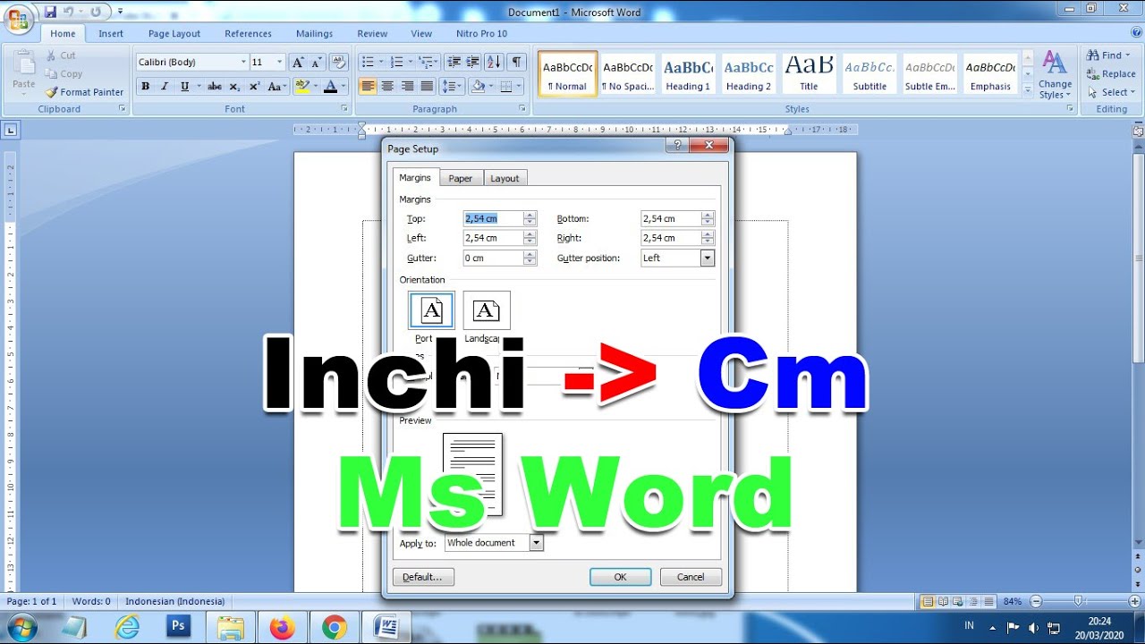 Ternyata Mudah Banget, Begini Cara Mengubah Ukuran Tulisan Microsoft Word Menjadi Cm Sesuai Standar Kertas F4
