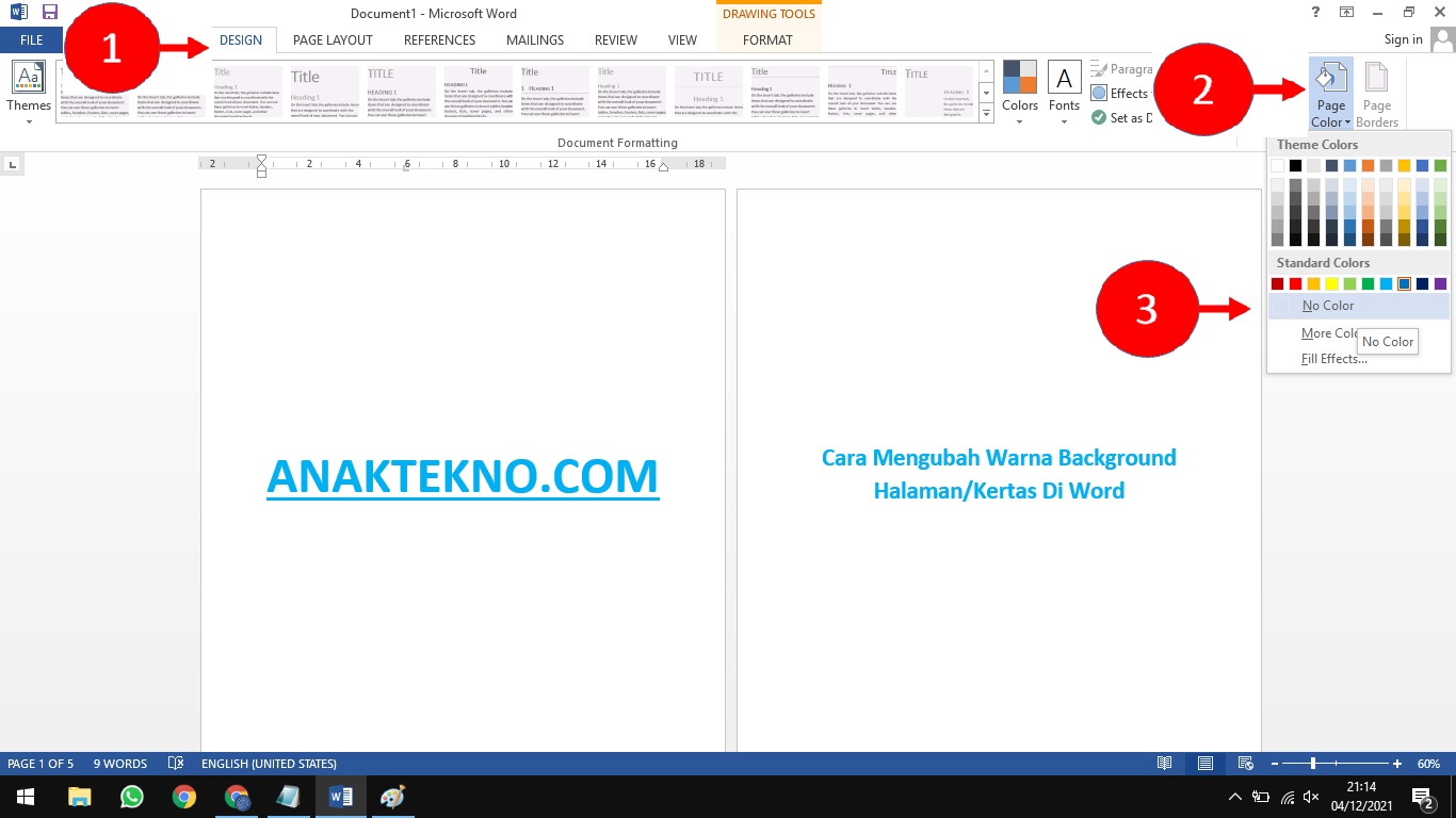 Ternyata Semudah Ini Cara Mengubah Warna Background MS Word 2013 Sebelum Terlambat Dicoba