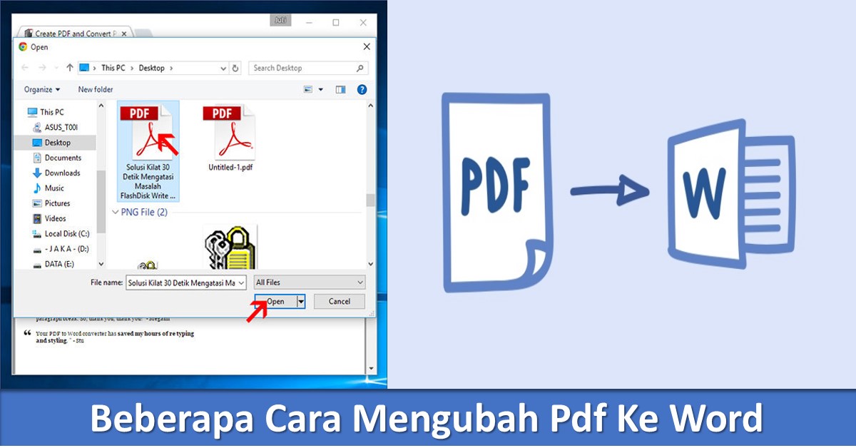 Ternyata Semudah Ini Download Cara Mengubah PDF ke Word di Laptop, 5 Langkah Wajib Tahu Sebelum Terlambat