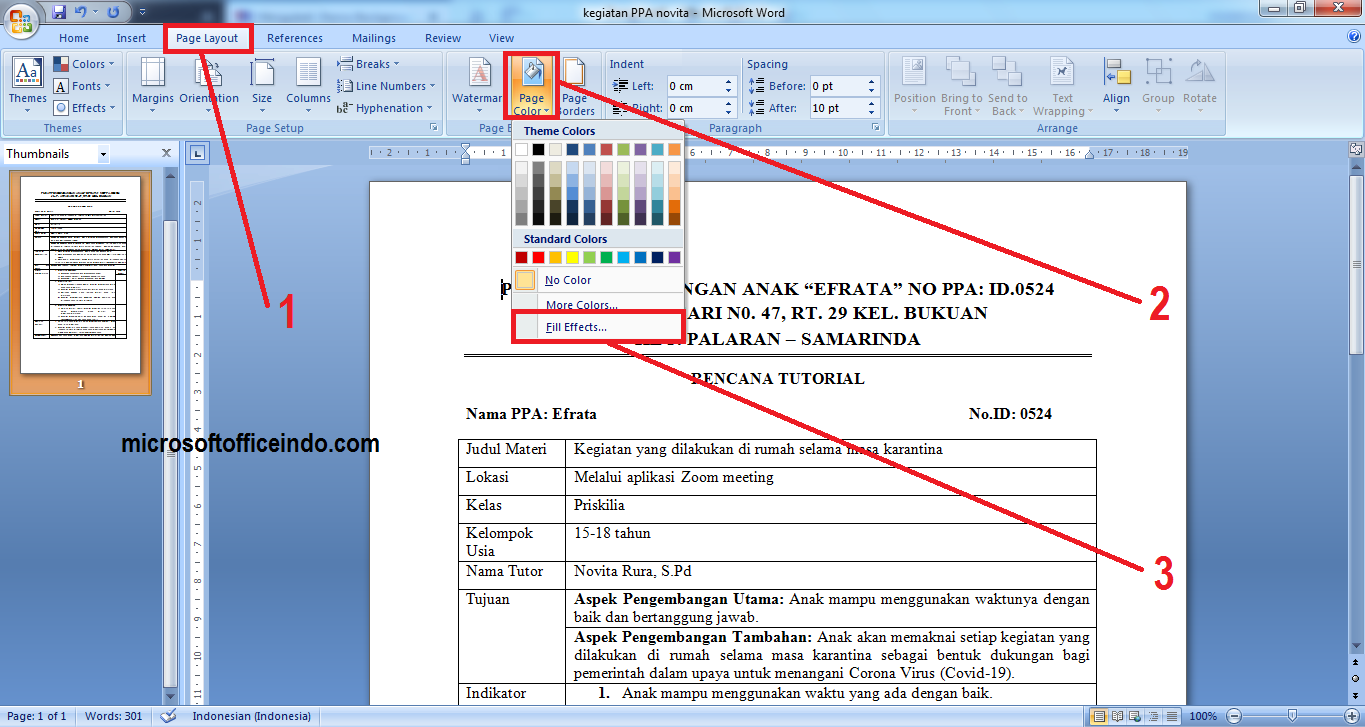 Terungkap Rahasia Mengubah Warna Background di Word Agar Dokumen Lebih Menarik Sekarang