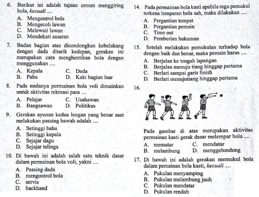7 Rahasia Menguasai contoh soal latihan pjok kelas 7 semester 1 Sebelum Ujian Besok