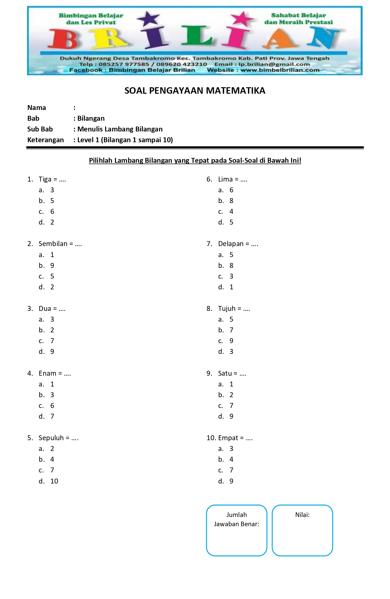Latihan Soal Matematika Kelas 4 Semester 2 dan Kunci Jawaban Terbaru Agar Anak Cepat Pintar