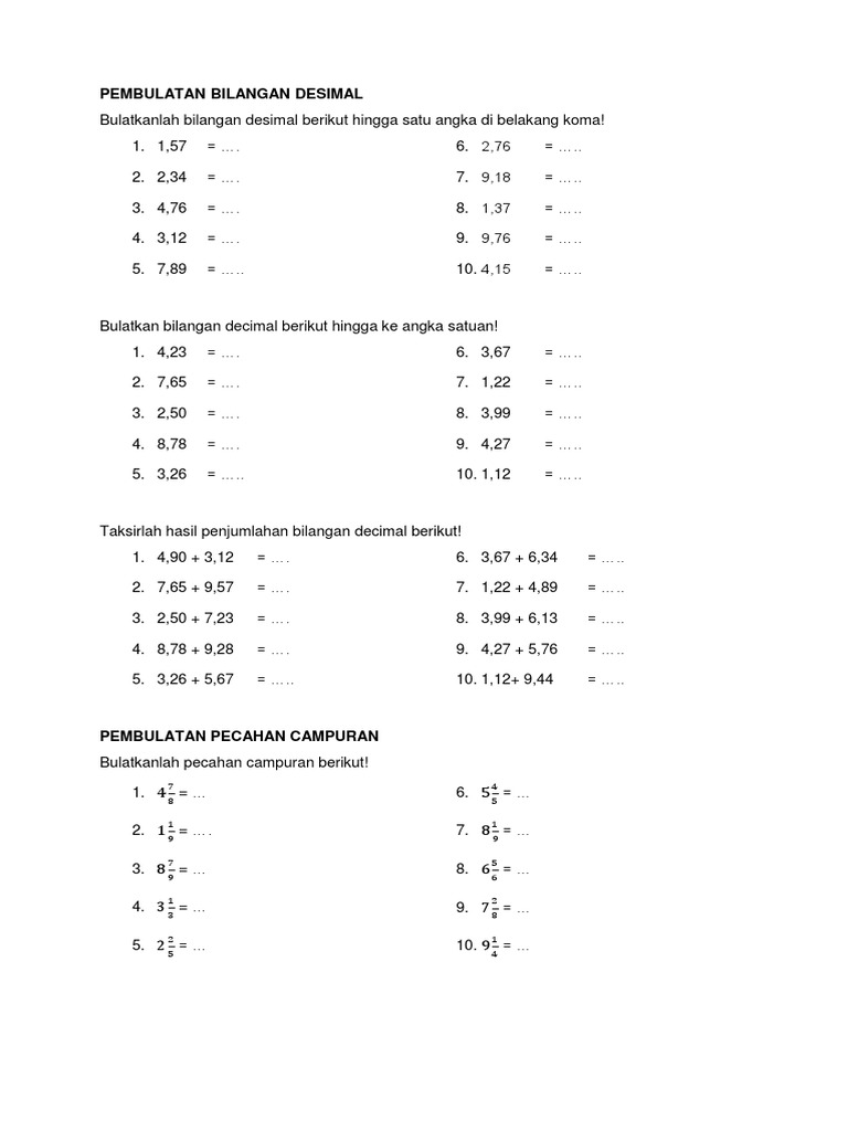 Ternyata Ini Rahasia Menjawab Soal Pembulatan Kelas 4 Agar Nilai Matematika Melejit